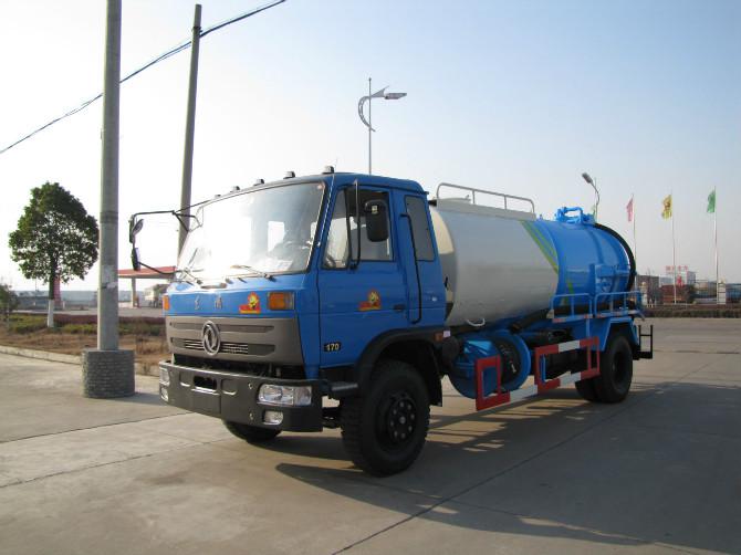 CLW5161GQWT4東風153清洗吸污多功能車